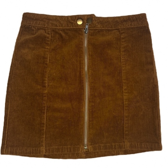 Blue Spice Dresses & Skirts - Blue Spice Brown Corduroy Mini Skirt Size 5